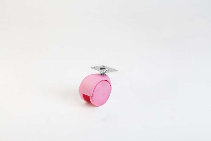 Plastic Coloured Big Disc Caster and wheels